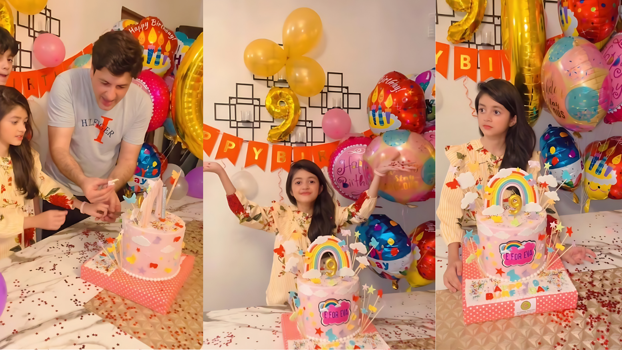 Syed Jibran Celebrates His Daughter’s 9th Birthday
